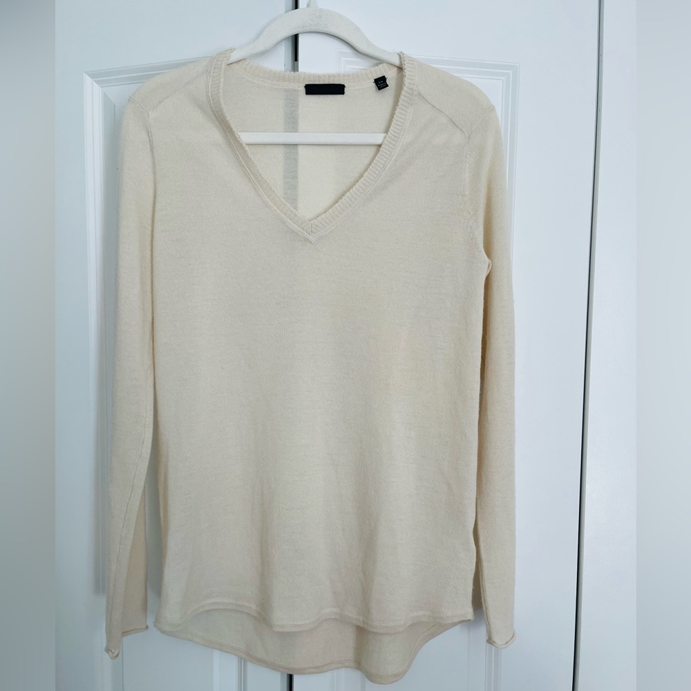 ATM Soft Cream Cashmere Sweater
